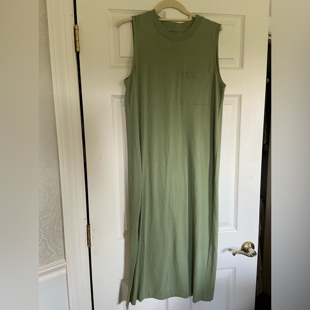 Everlane Midi Crew Neck Dress